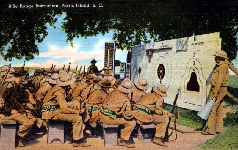 Rifle Instruction on Parris Island