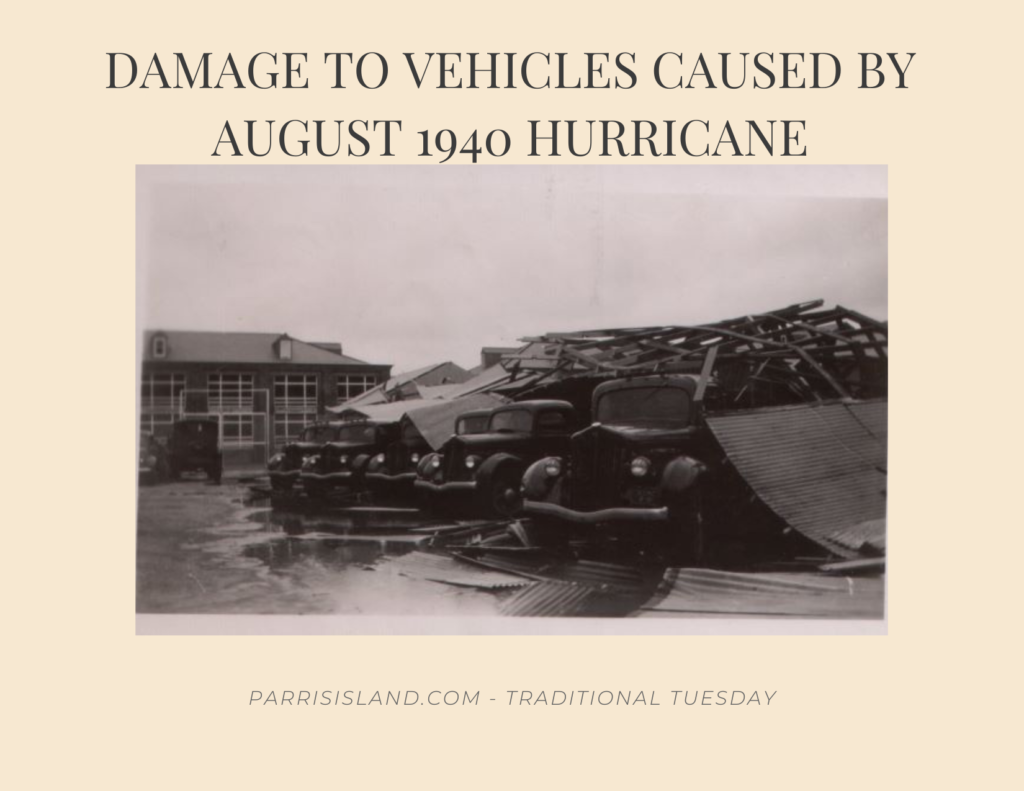 1940 Hurricane Damage to Vehicles