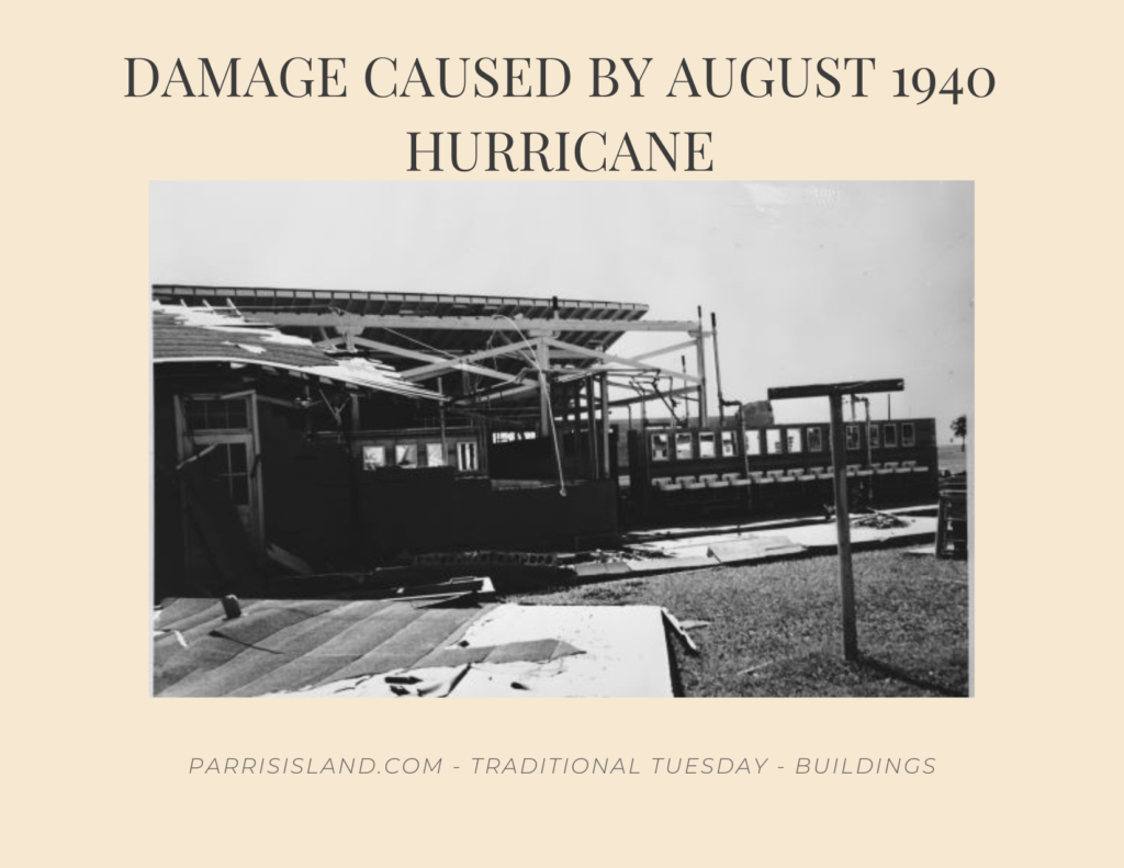 August 1940 Hurricane Damage on Parris Island
